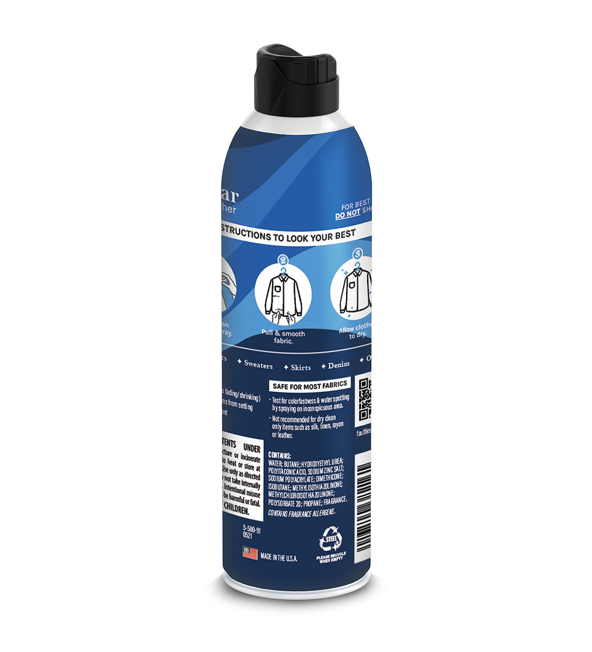 Dry Wash Spray for Clothing 20oz J487082