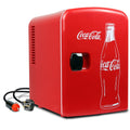 4L 6 Can Mini Fridge Portable Cooler Red G4050