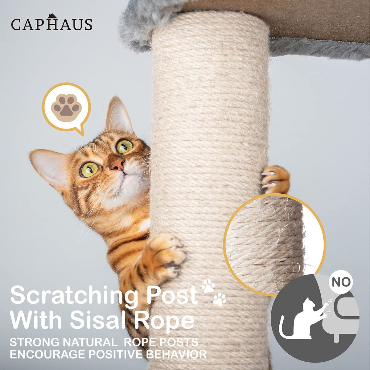70-Inch Multi-Level Cat Tree with Hammock and Cat Cave P3734
