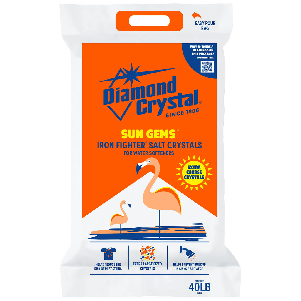 2 Pack Water Softener Salt, 40 Pounds B164095