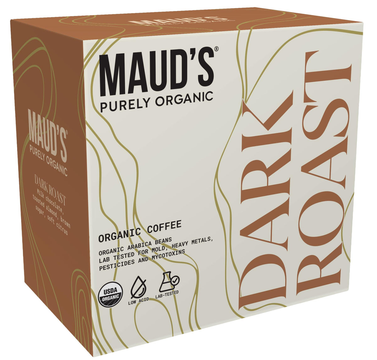 Organic Low Acid Dark Roast Coffee Pods 16ct H21429