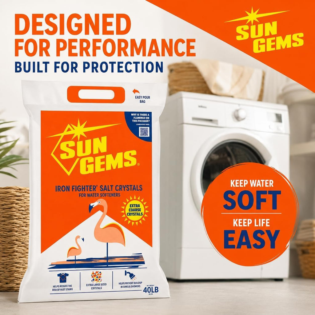40 lb Extra Coarse Water Softener Salt Crystals N22811