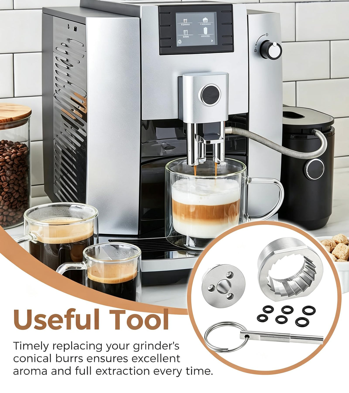 Conical Burr Grinder Set C6010