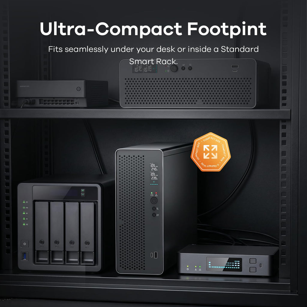 1500VA/1000W LiFePO4 UPS Battery Backup R3715