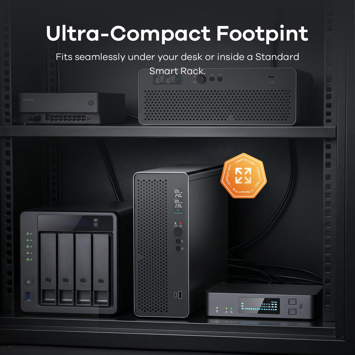 1500VA/1000W LiFePO4 UPS Battery Backup R3715