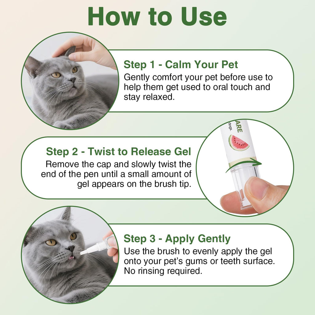 Cat Gum Care Pen with Soft Brush Tip L43846