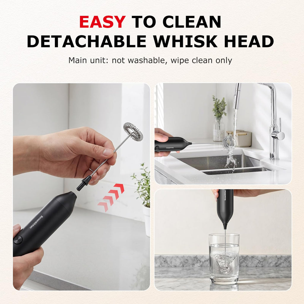 Rechargeable Handheld Milk Frother Y739762