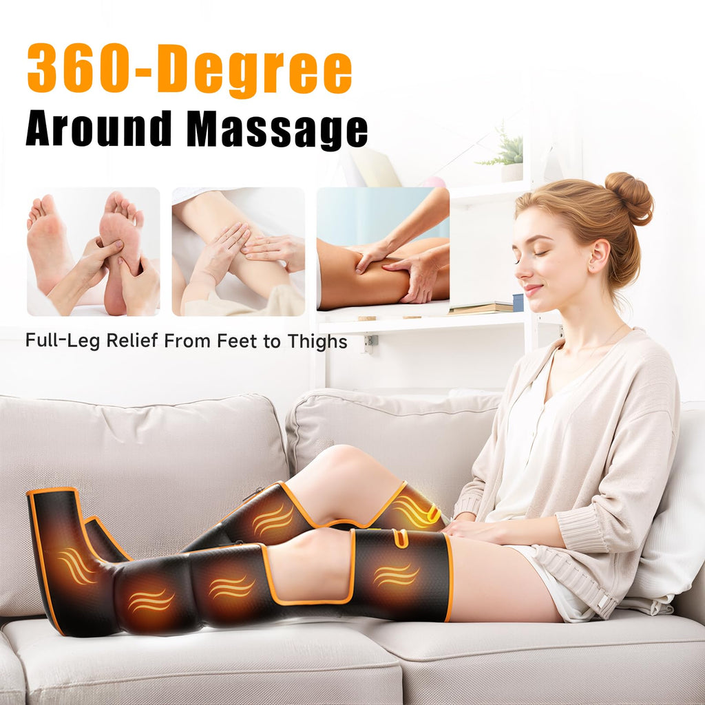 Leg Compression Massager with Heat P9451