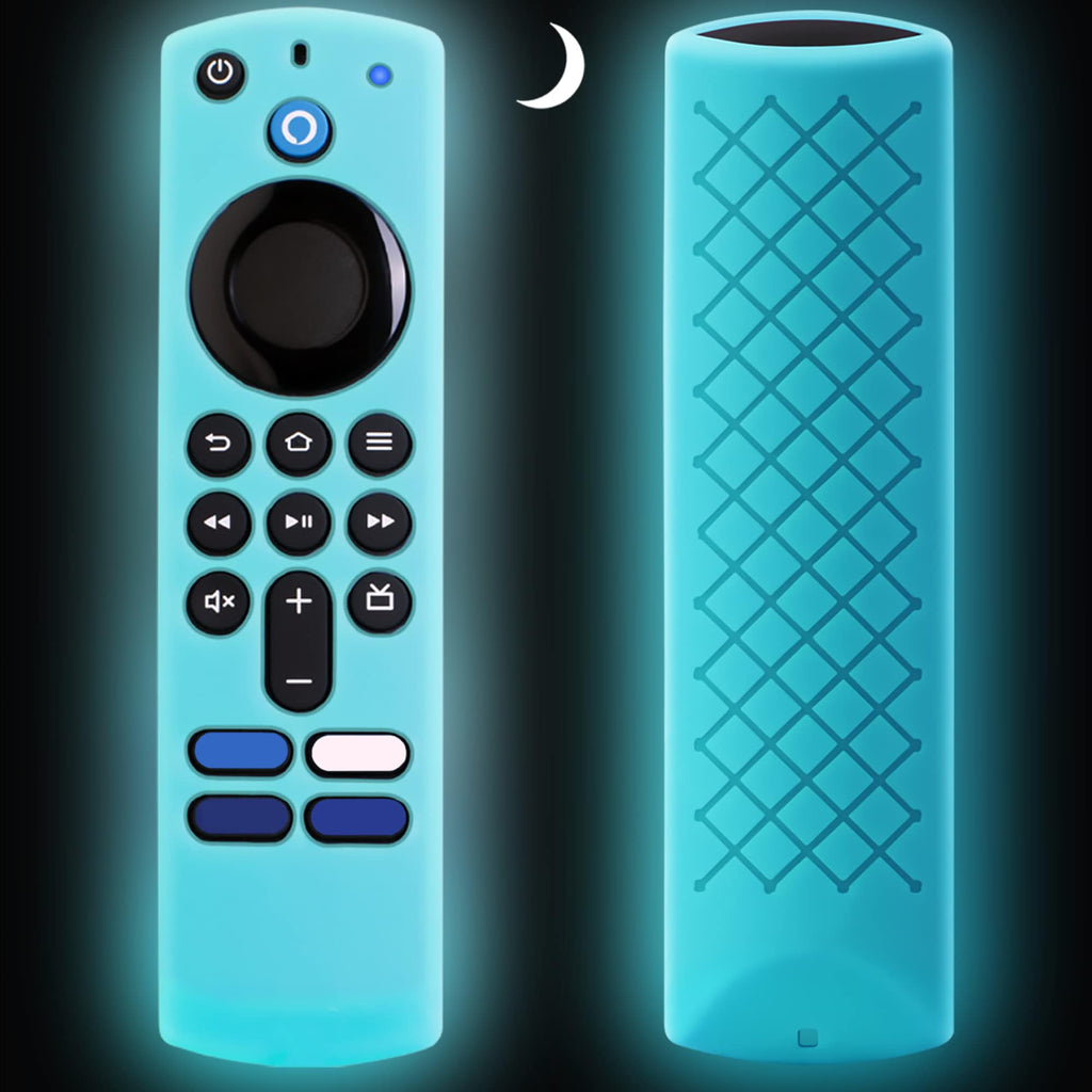 Silicone Remote Cover Glow in The Dark Blue Y511