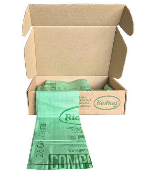 2.6 Gallon Compostable Food Scrap Bags 100 Count W779966
