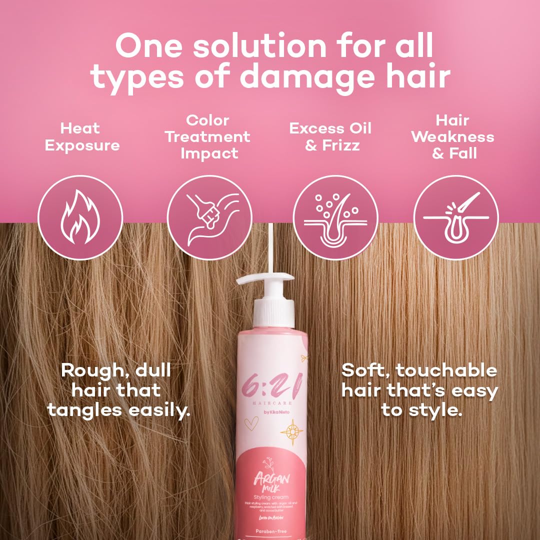 Argan Milk Leave-In Conditioner & Detangler 10 oz H570