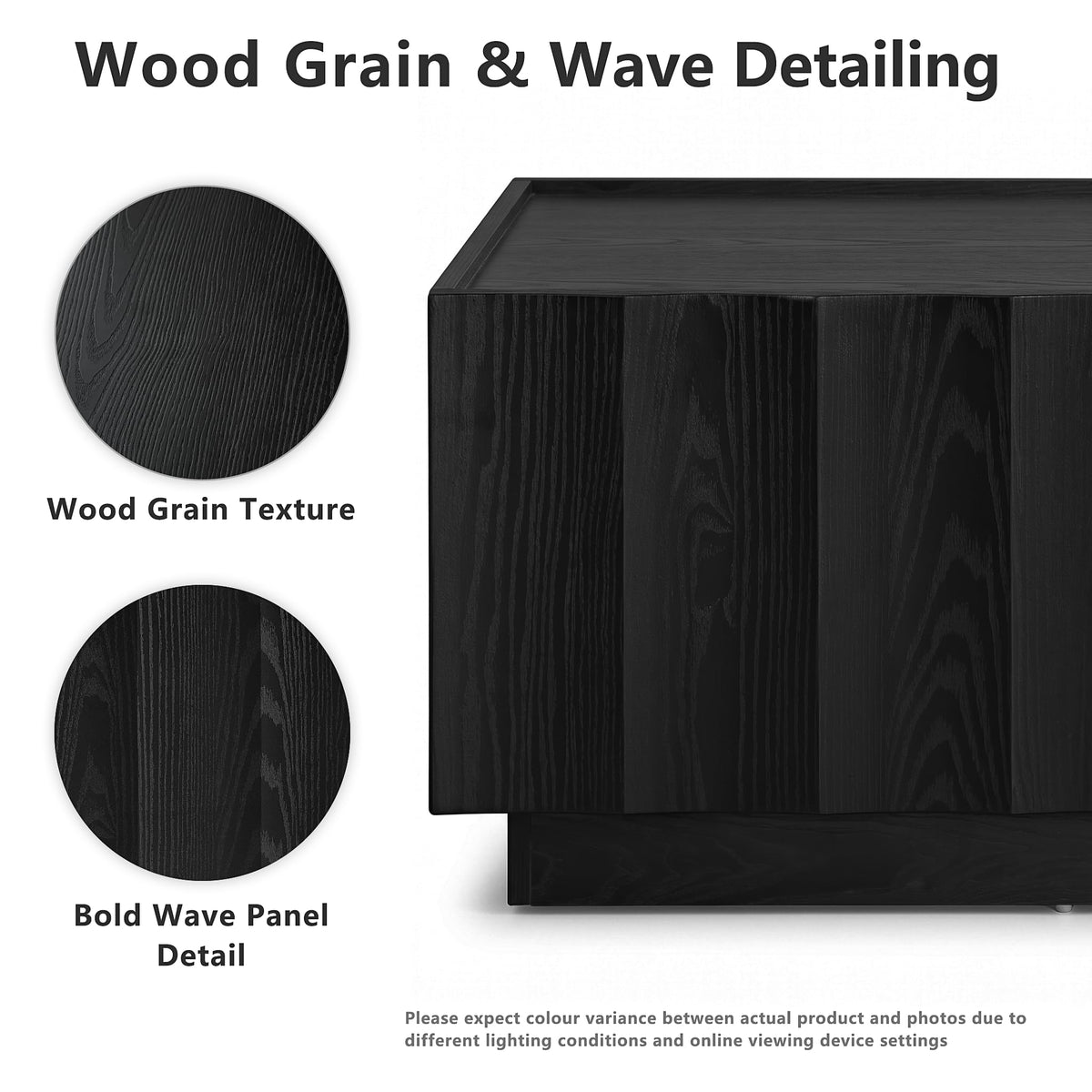 Square Coffee Table with Storage V173709