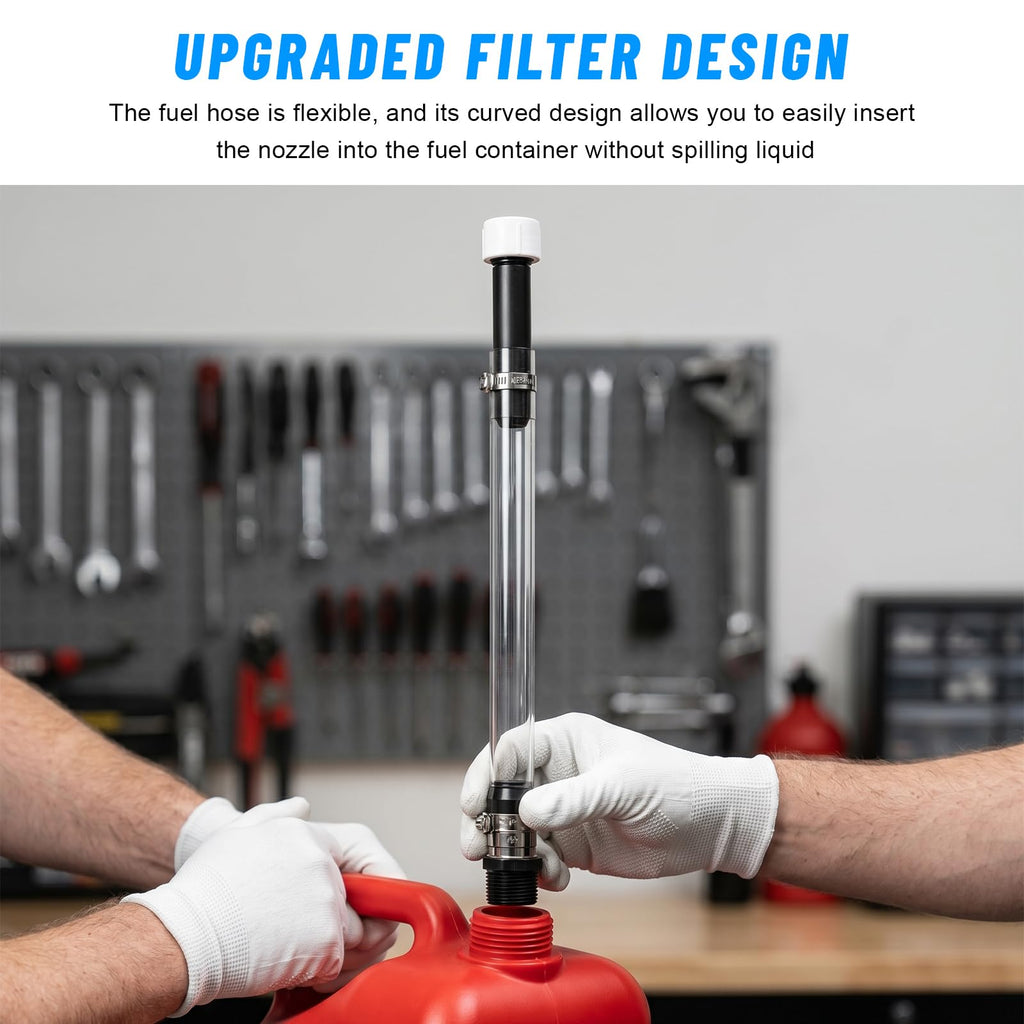 Clear Fuel Jug Hose Replacement X39852