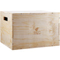 Wood Plyometric Box 30/24/20 3-in-1 Non-Slip I32837