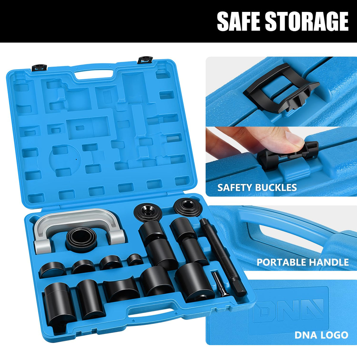 21pcs Universal Ball Joint Service Repair Tool Kit F405