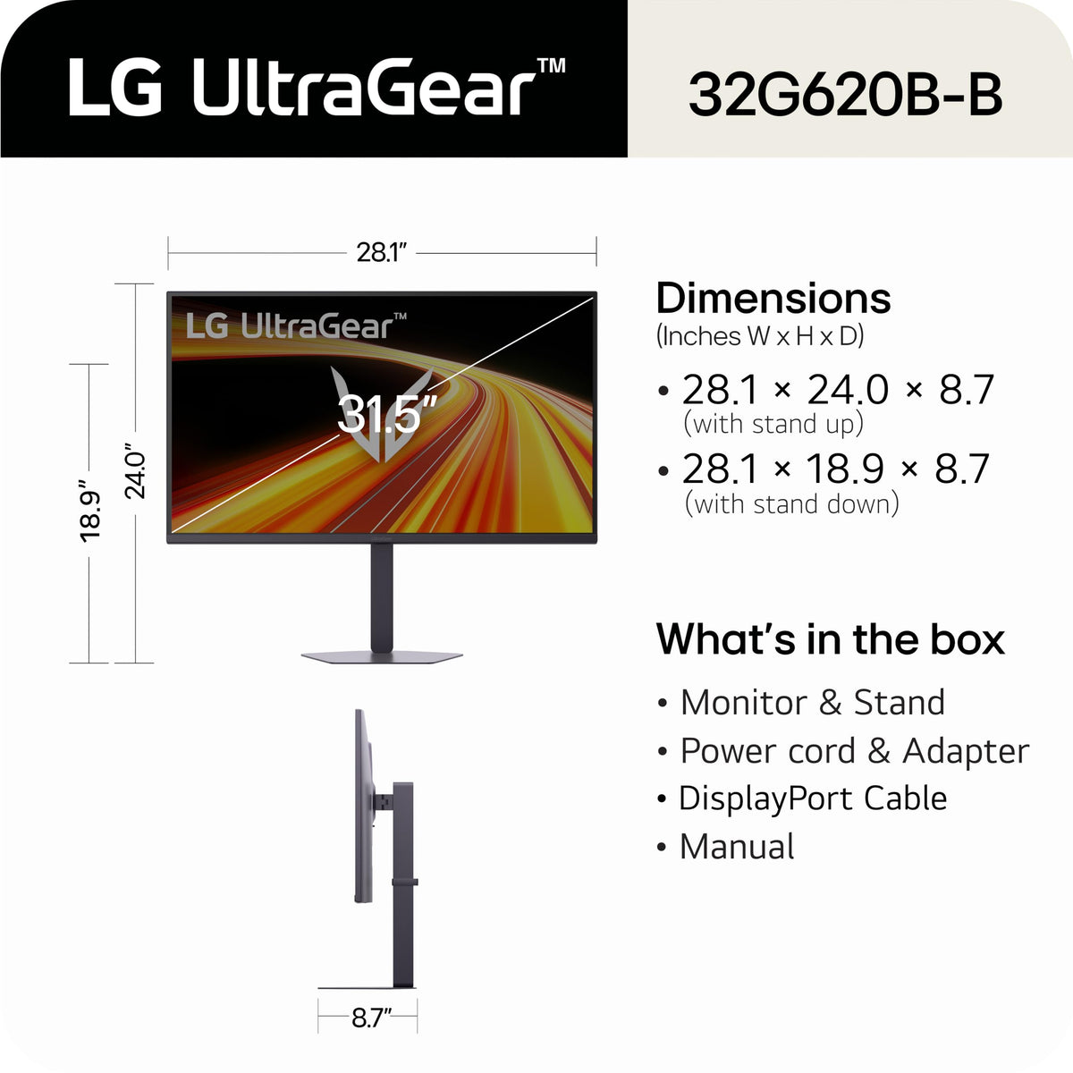 32-inch IPS QHD 200Hz Gaming Monitor K6581