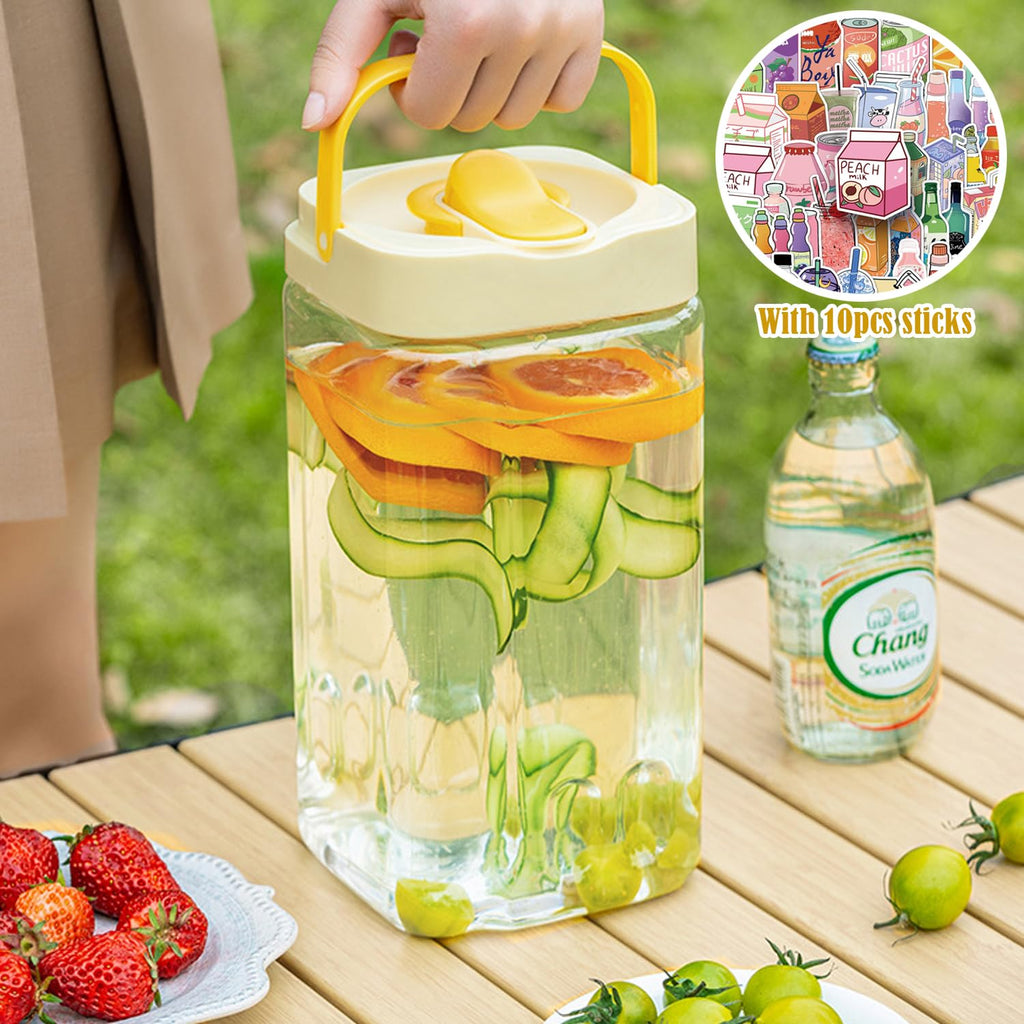 3.5L Plastic Beverage Dispenser W40236