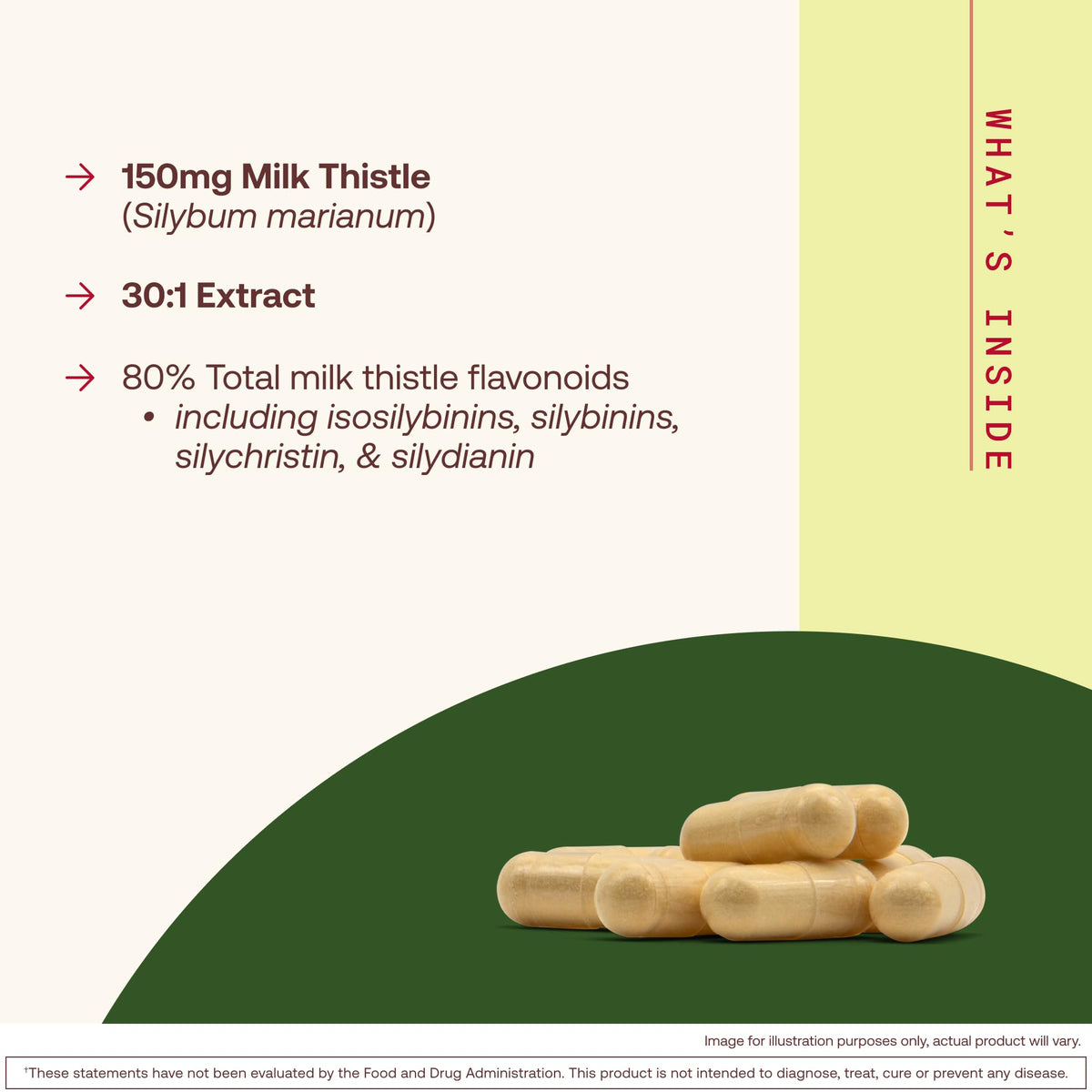 Milk Thistle 150mg 200 Capsules O898690