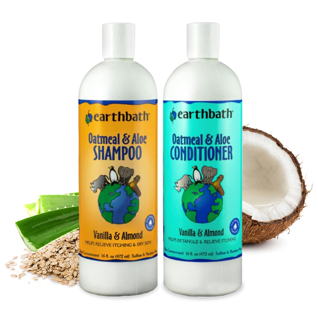 Oatmeal & Aloe Dog Shampoo and Conditioner 16 Oz P727376