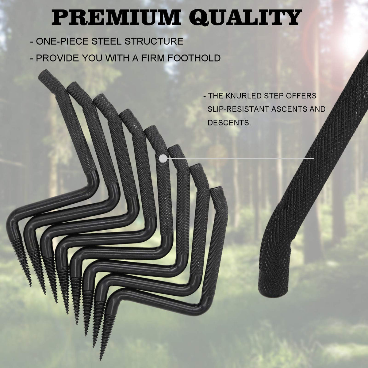 4 inch Screw-in Tree Steps 8Pack H6691