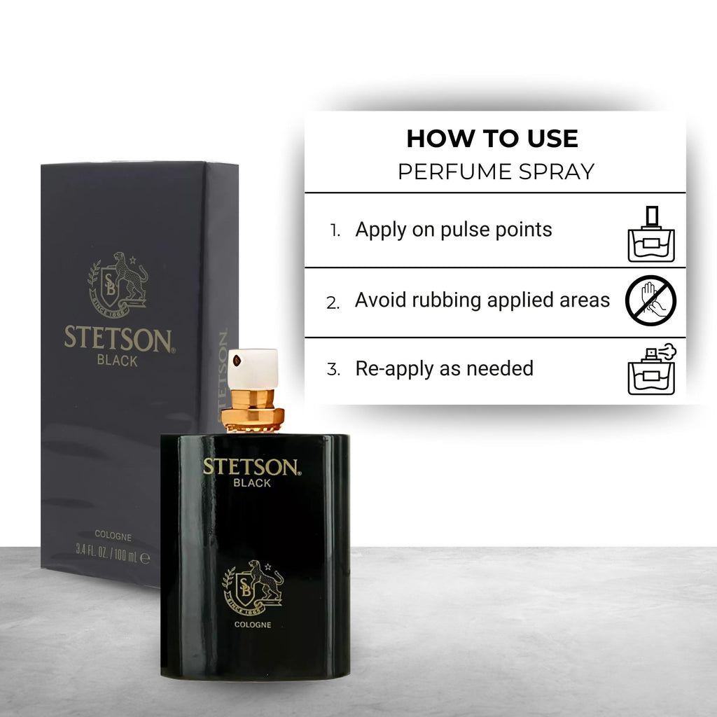 Black Cologne Spray 3.4 Ounces Q765684