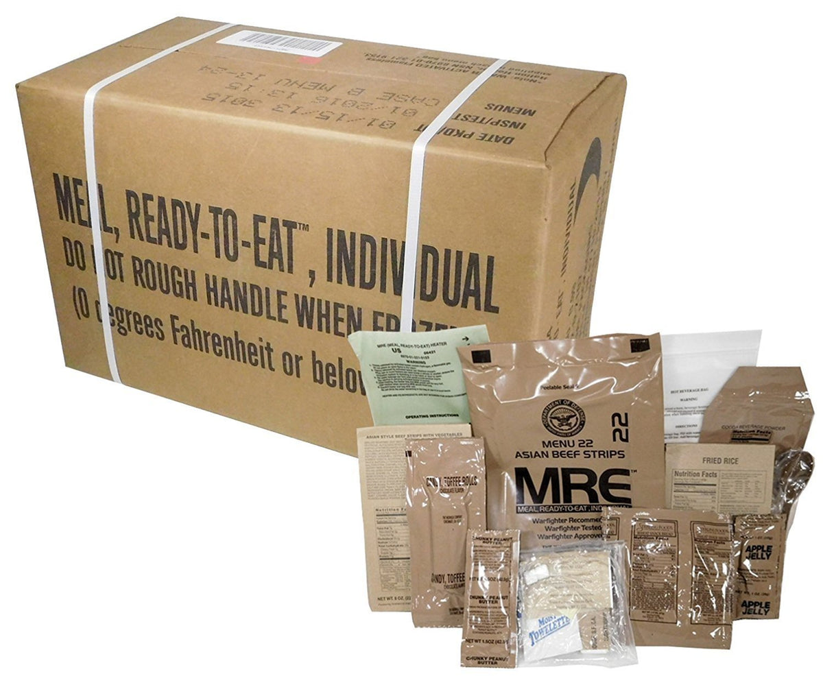12 Meals Military Surplus Meal Ready to Eat K898