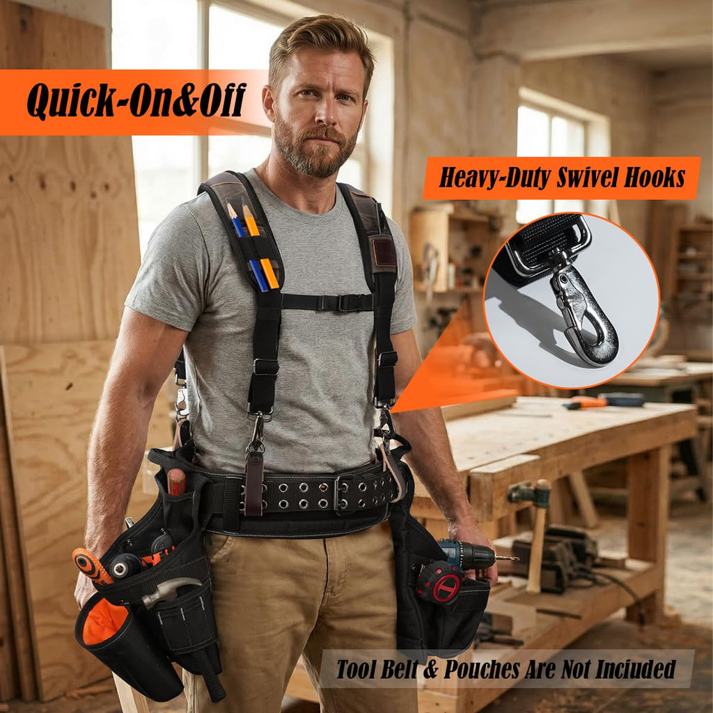 Canvas Tool Belt Suspenders H400