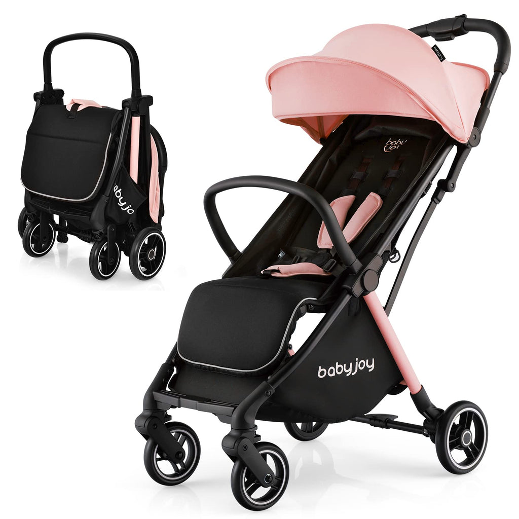 Lightweight Compact Baby Stroller with Canopy and Storage Basket H775