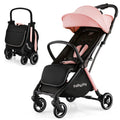 Lightweight Compact Baby Stroller with Canopy and Storage Basket H775