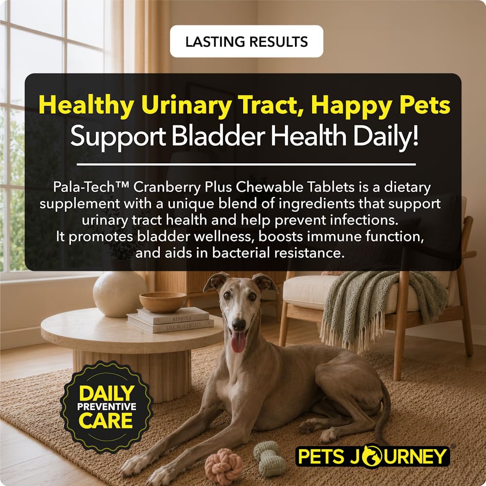 Cranberry Supplement for Dogs & Cats 60 Chewable Tablets N5032
