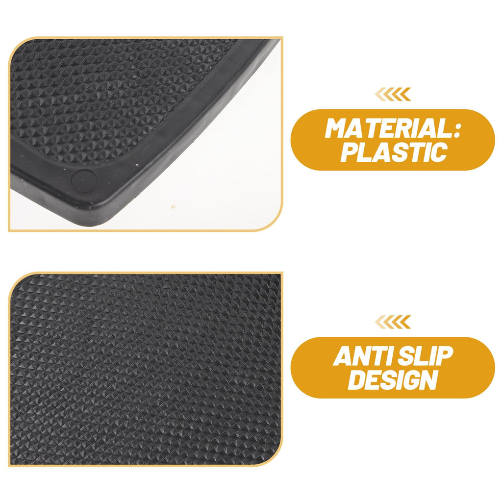 Heavy Duty Wheelchair Footplates Plastic Footrest Pair N140