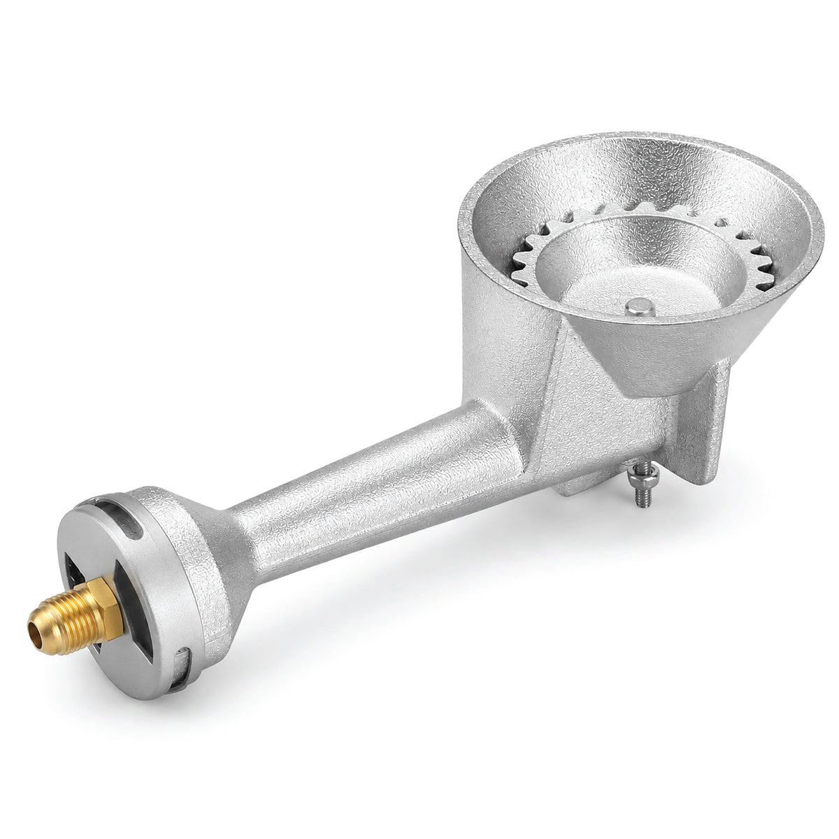 Propane High Pressure Cast-Iron Round Burner Head with Brass Fitting Orifice P367642