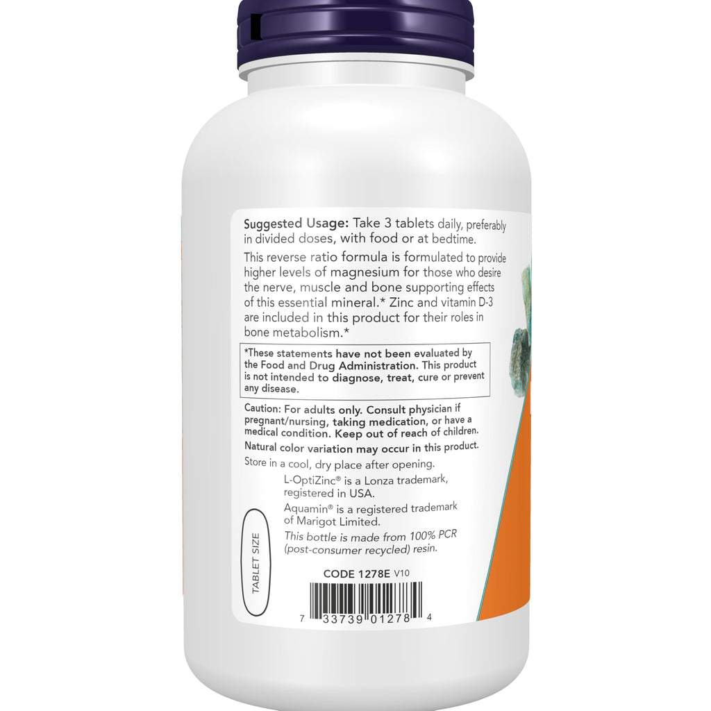Magnesium & Calcium With Vitamin D3 and Zinc 250 Tabs O381
