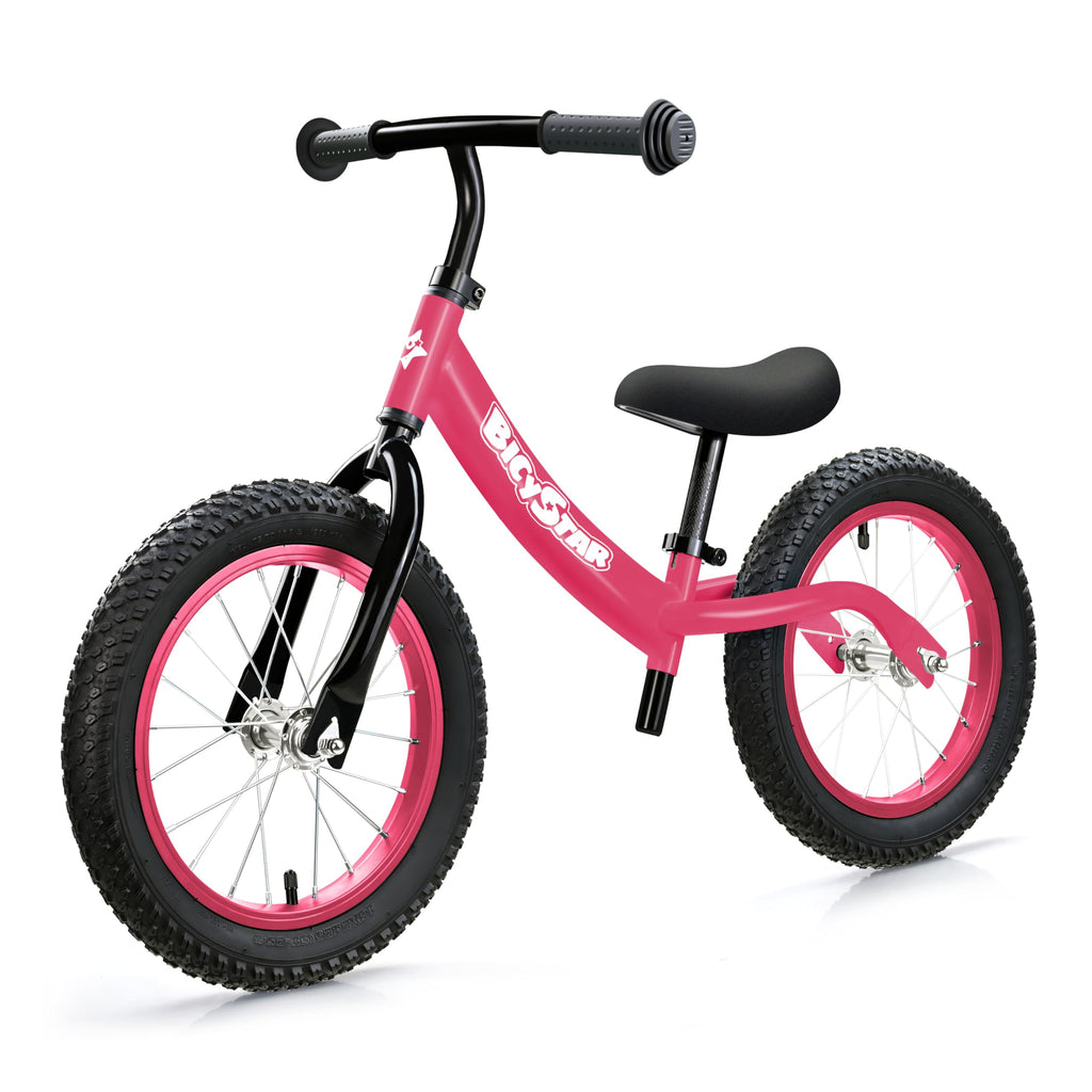 14 Inch Balance Bike with Rubber Air Tires L68956