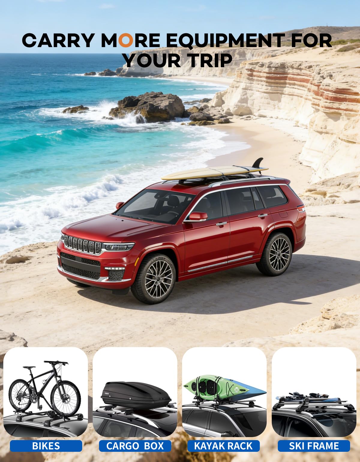 Roof Rack Cross Bars X4401