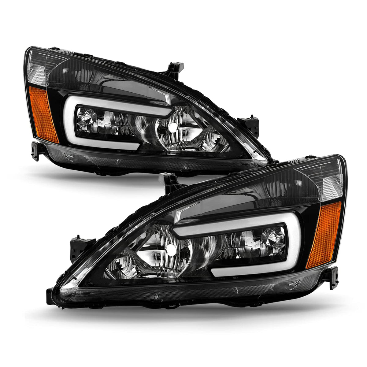 Black Headlights Pair I18773