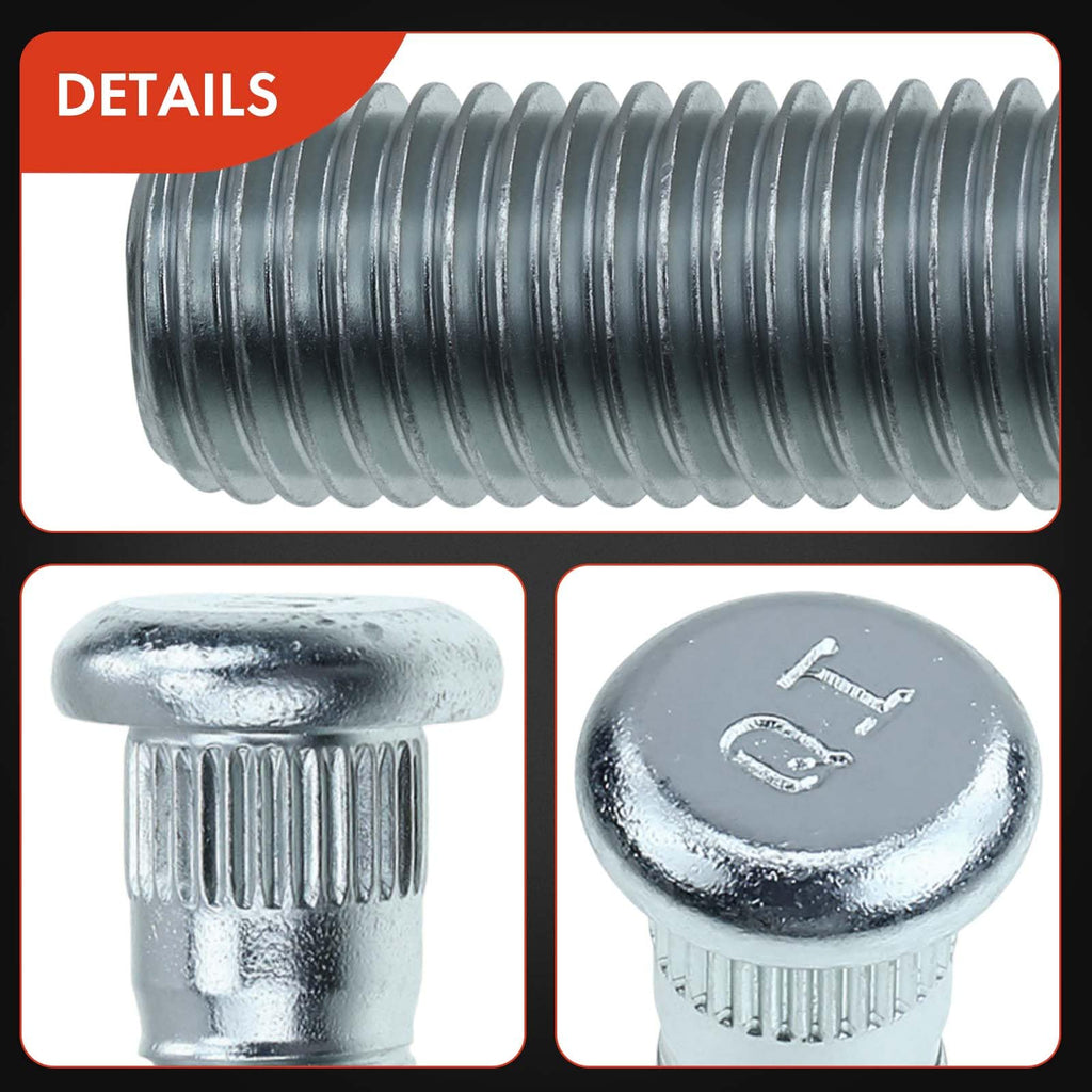 5Pcs M12-1.50 Wheel Studs U8713