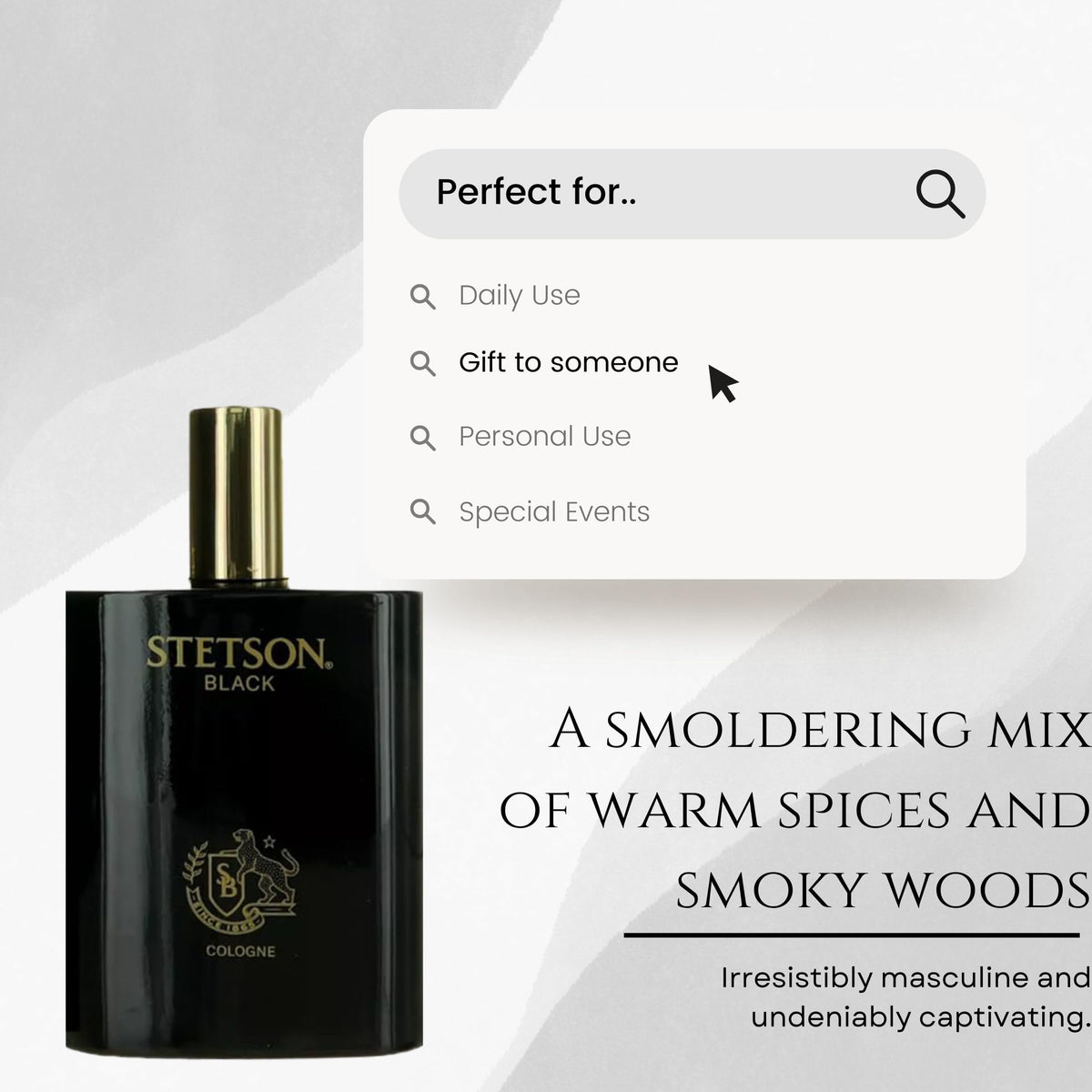 Black Cologne Spray 3.4 Ounces Q765684