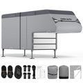 7-Layer Anti-Tear Truck Camper Cover with Gutter Cover C41123
