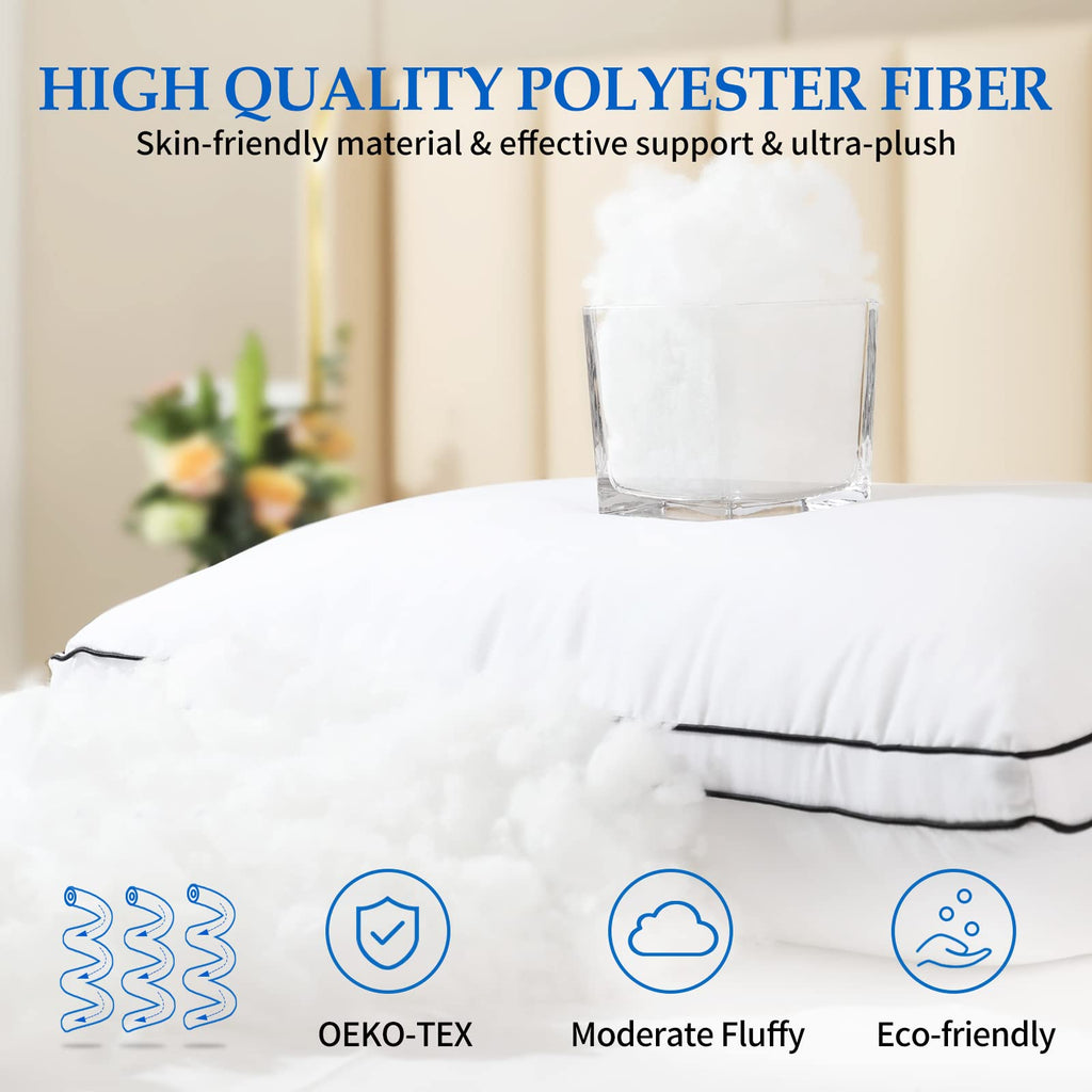 King Size Set of 2 Bed Pillows E801
