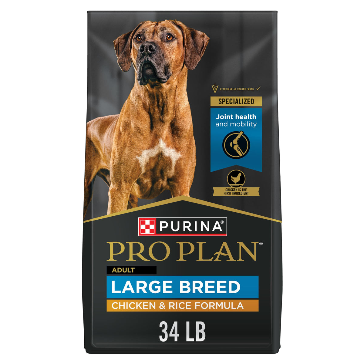 Chicken & Rice Dry Dog Food 34 lb Bag T66104