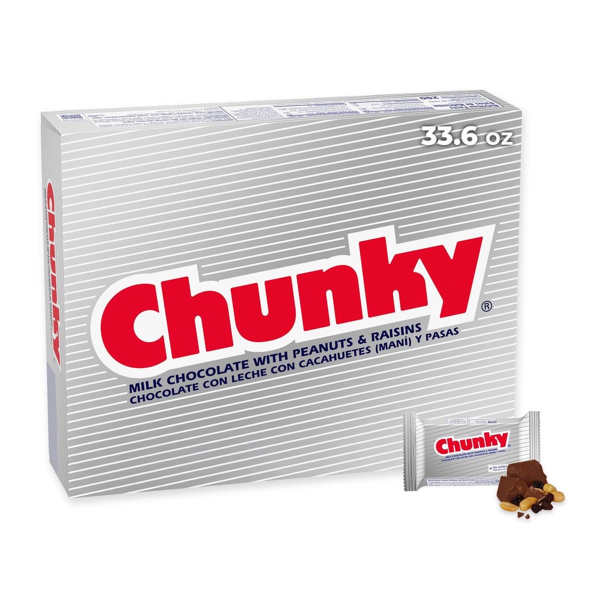 Chunky Milk Chocolate Candy Bars 24 Pack 33.6 Oz X711