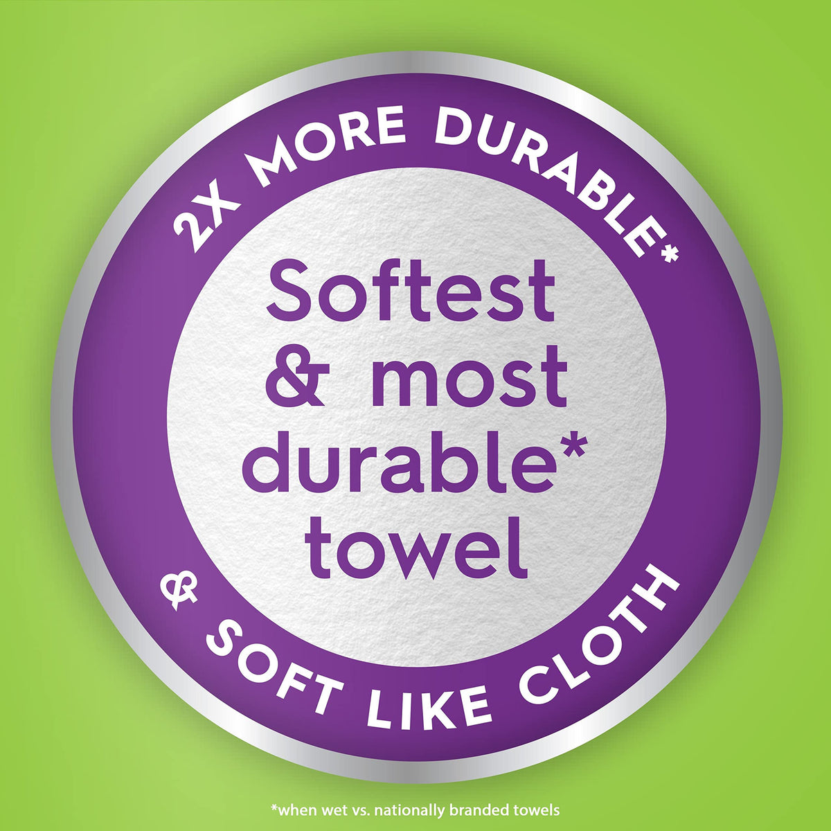Cloth Paper Towels 8 Triple Rolls S491740