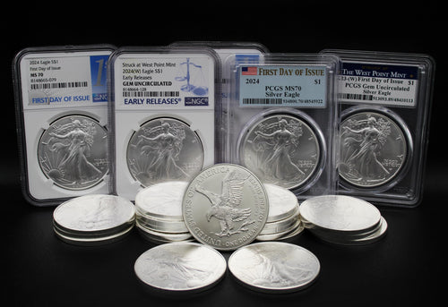 1 oz American Silver Eagle Coin MS-70 Q3637