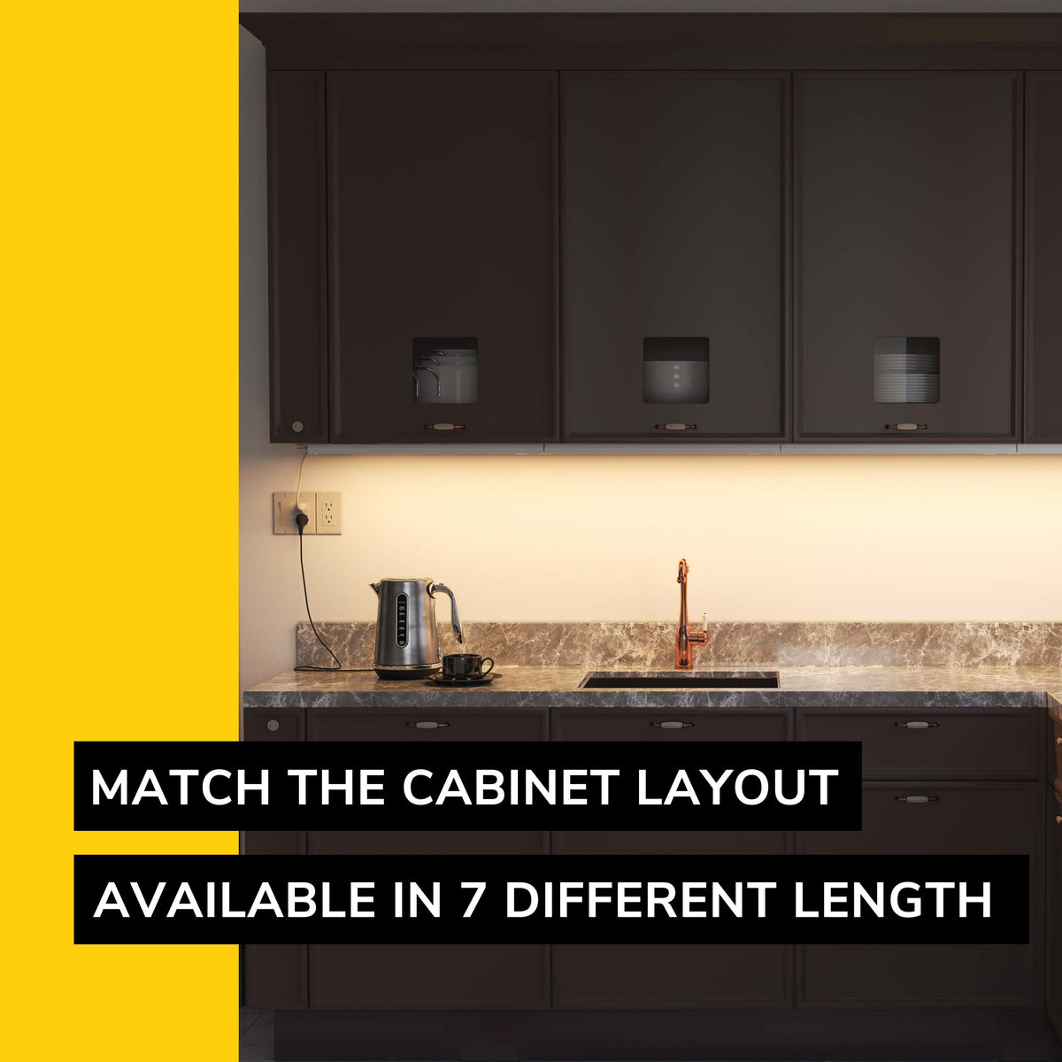 24-Inch Linkable 3CCT LED Under Cabinet Light W501826