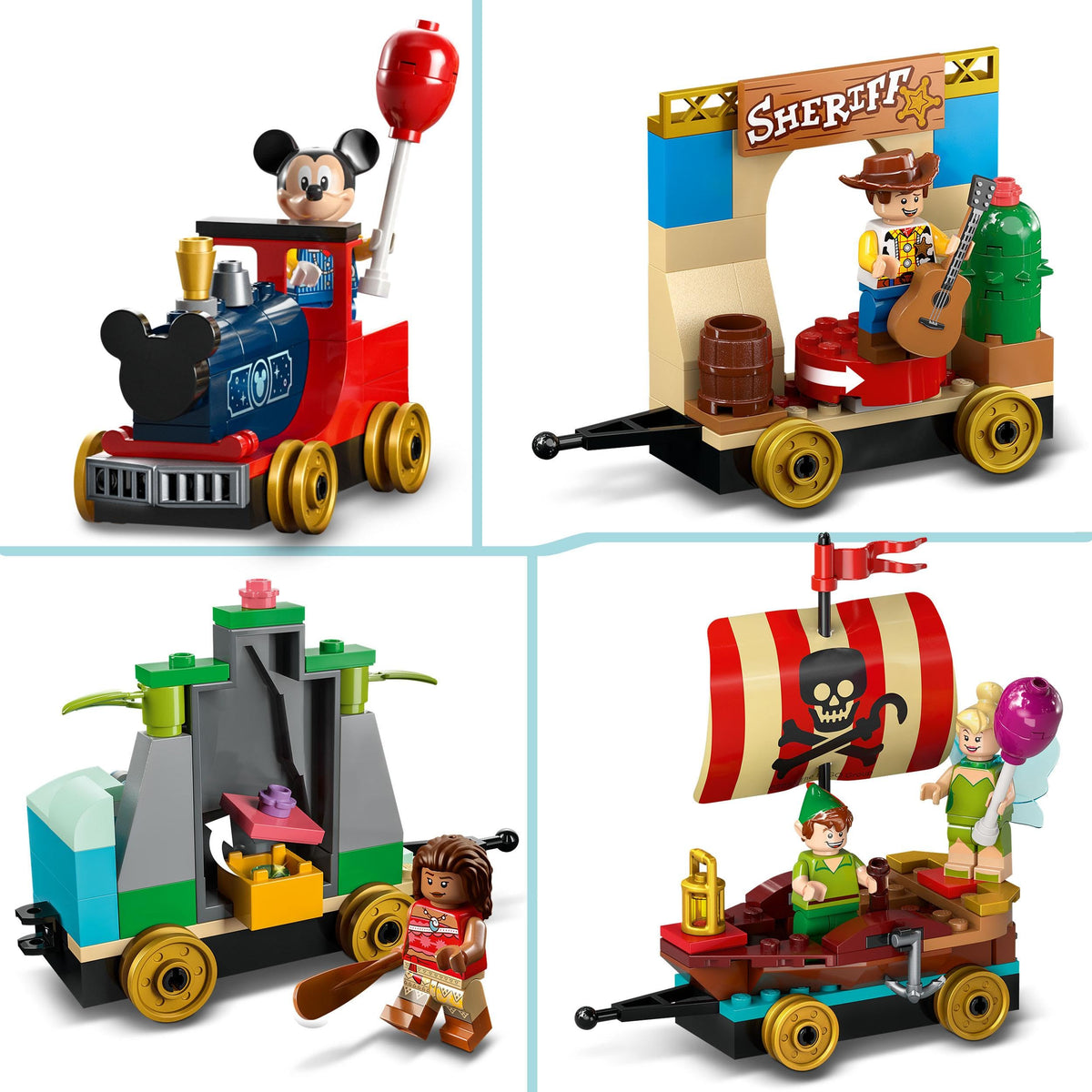 LEGO Disney Train Toy for Children T7114