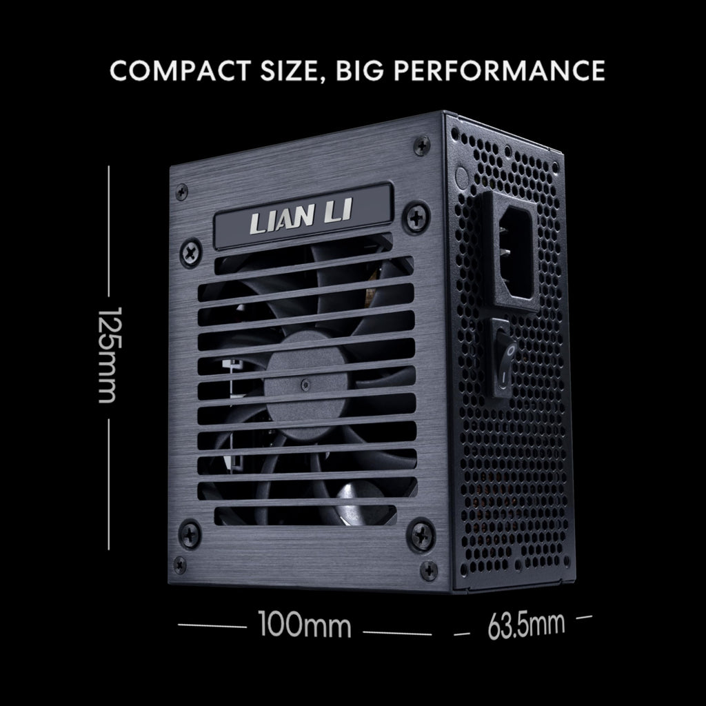 750W SFX 80 Plus Gold Black Power Supply Q261845