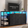 Black TV Stand E233