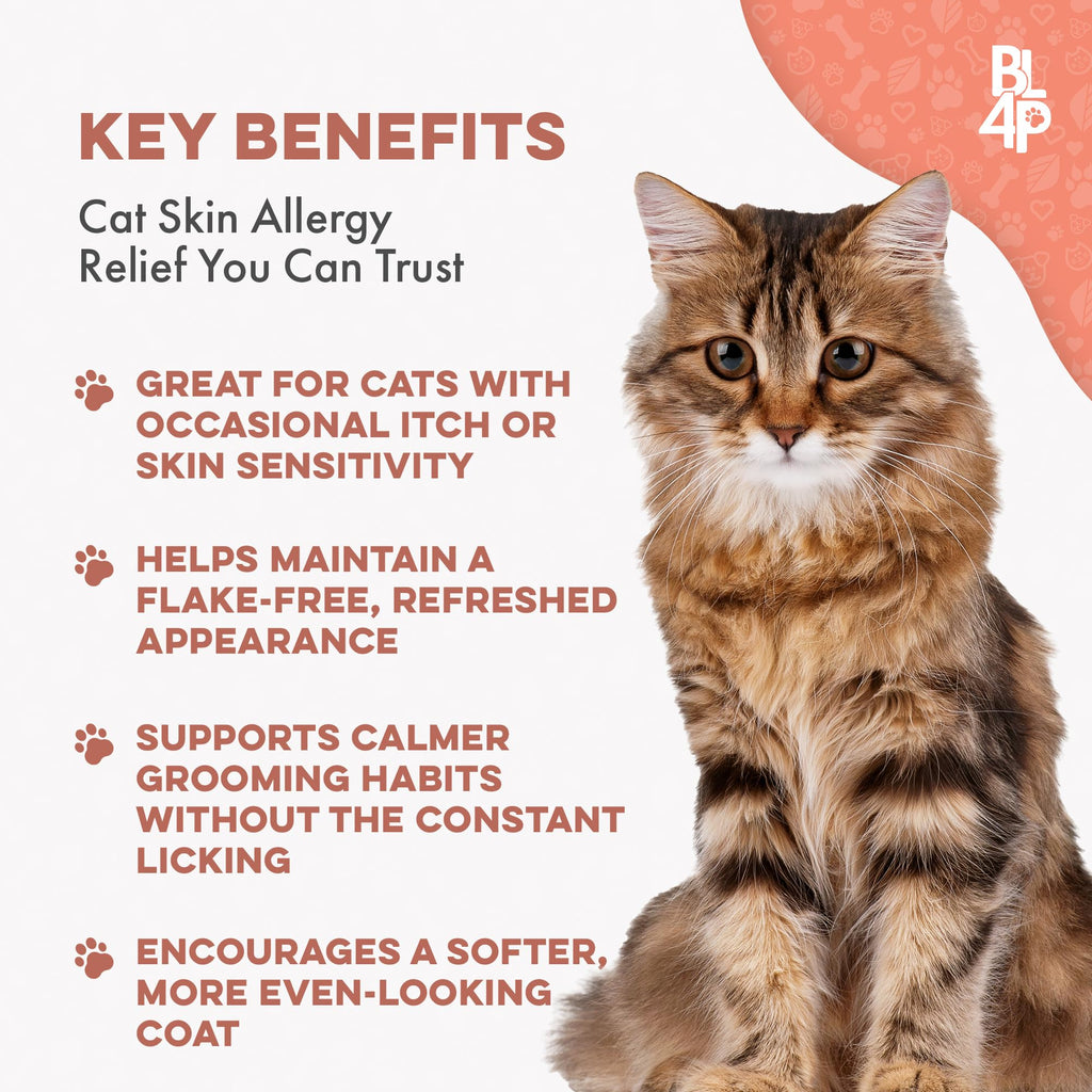 Cat Itchy Skin Relief & Hair Loss Treatment 400 Pills D780894