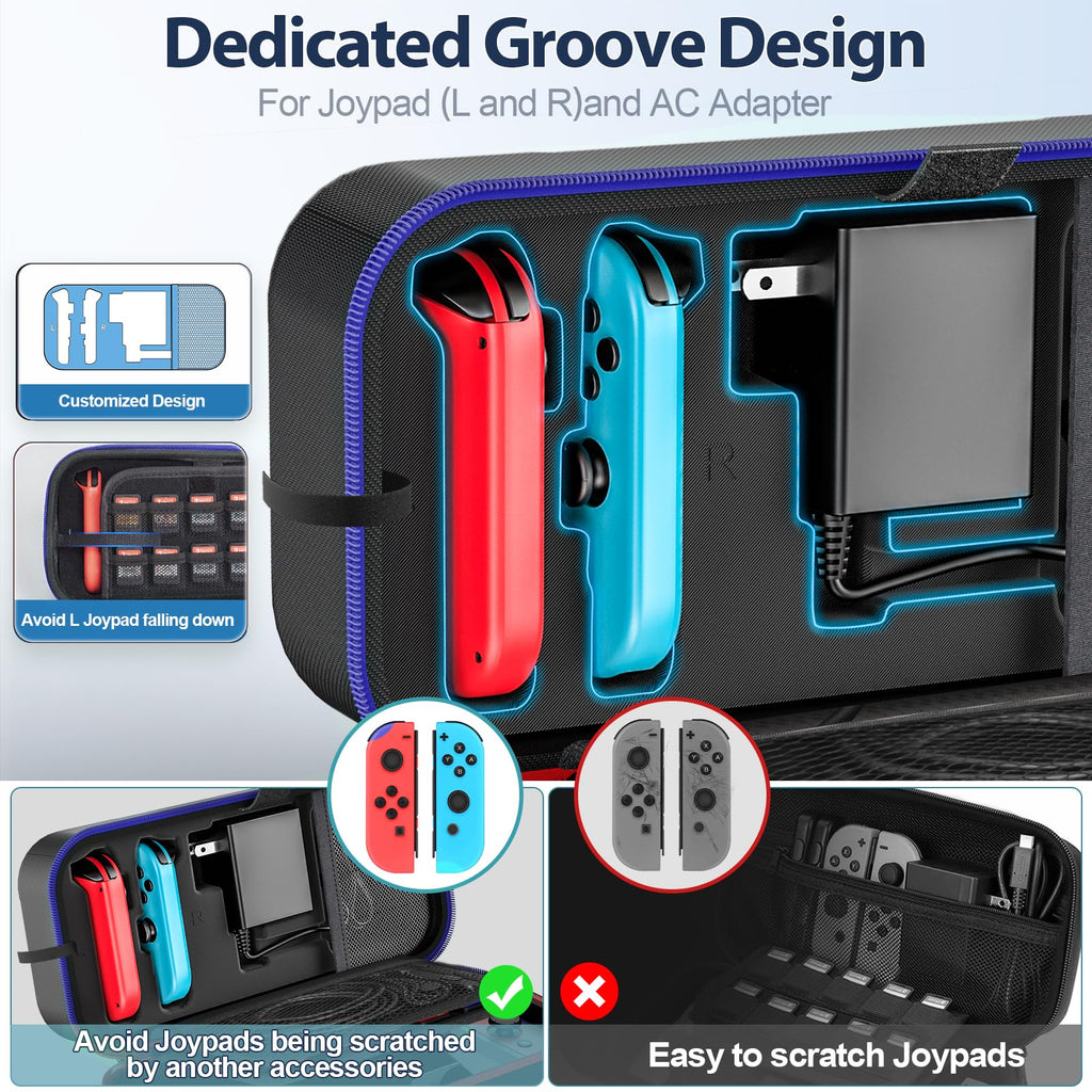 Carrying Case Compatible with Nintendo Switch/OLED Model C893